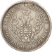 Moneta, Russia, Nicholas I, 25 Kopeks, 1852, St. Petersburg, BB, Argento