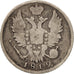 Coin, Russia, Alexander I, 20 Kopeks, 1819, St. Petersburg, VF(30-35), Silver