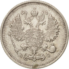 Russia, Nicholas II, 10 Kopeks, 1913, St. Petersburg, Silver, KM:20a.2