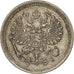 Russia, Nicholas II, 10 Kopeks, 1916, Petrograd, Silver, KM:20a.3