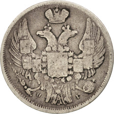 Poland, Nicholas I, Zloty-15 Kopeks, 1836, Silver, KM:129