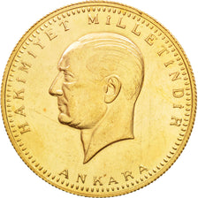 Turkey, 500 Kurush, 1966, Gold, KM:859