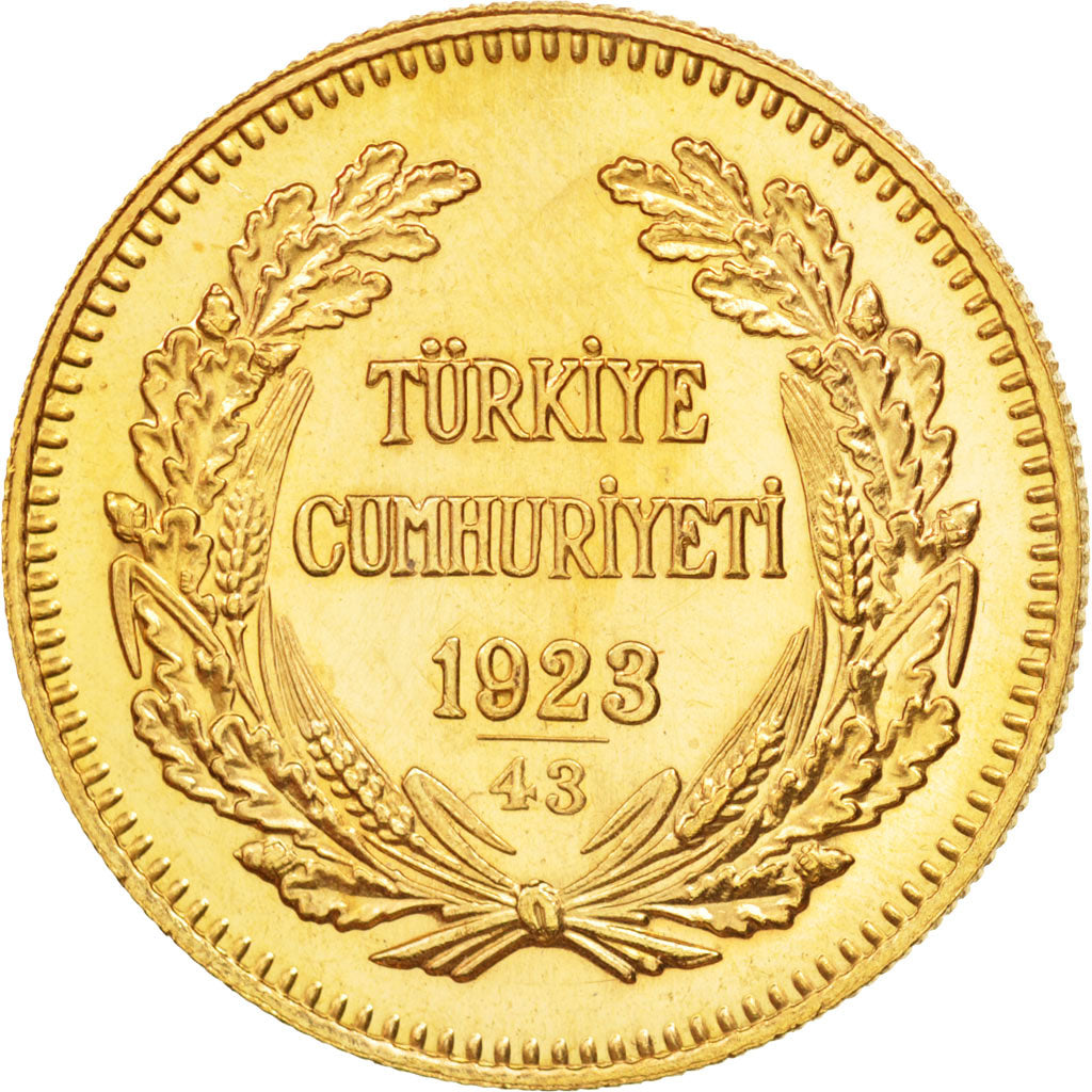 Turkey, 500 Kurush, 1966, Gold, KM:859
