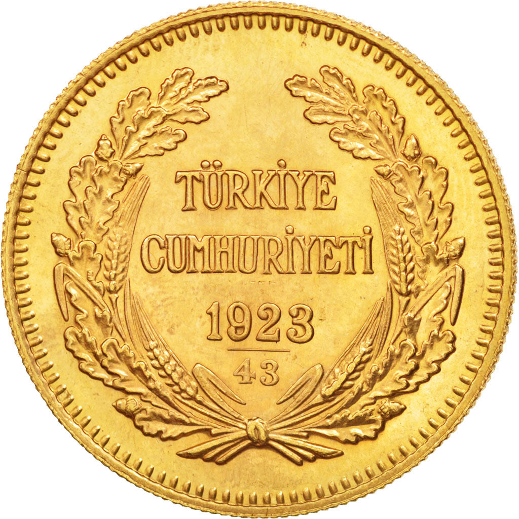 Turchia, 500 Kurush, 1966, SPL, Oro, KM:859