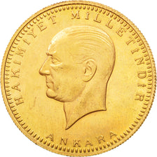Turchia, 500 Kurush, 1967, SPL, Oro, KM:859
