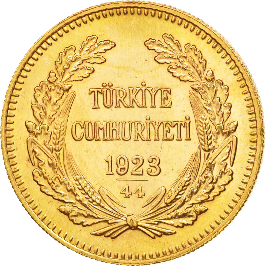 Turchia, 500 Kurush, 1967, SPL, Oro, KM:859