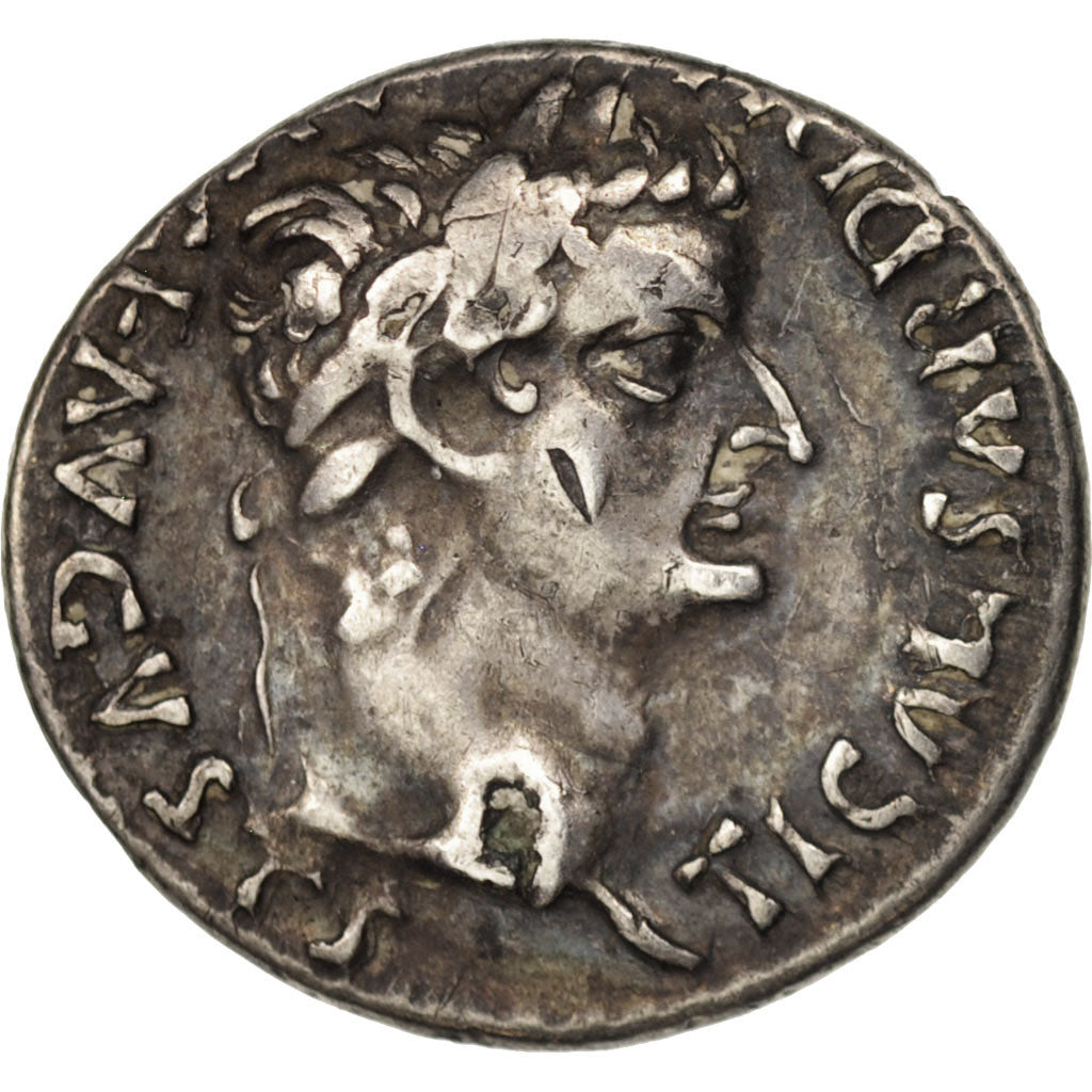 Tiberius, Denarius, Lyons, Fourré, RIC:30