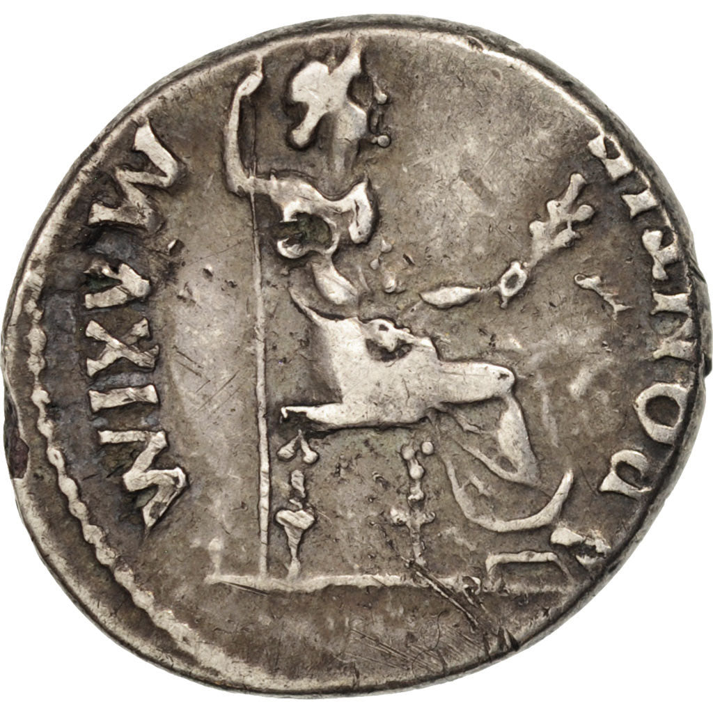 Tiberius, Denarius, Lyons, Fourré, RIC:30
