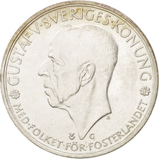 Schweden, Gustaf V, 5 Kronor, 1935, Silber, KM:806