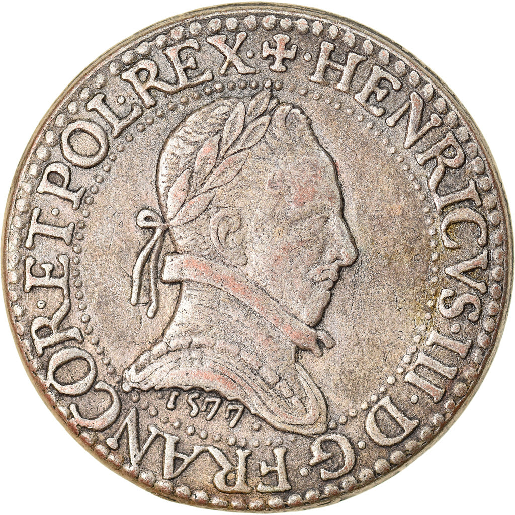 France, Token, Collection BP, Franc d'Argent Henri III, History, AU(55-58)