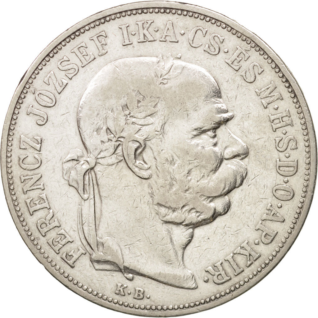 Ungarn, Franz Joseph I, 5 Korona, 1900, Kormoczbanya, Silver, KM:488