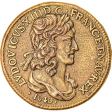 France, Token, Collection BP, Dix Louis, Louis XIII, History, AU(55-58), Copper