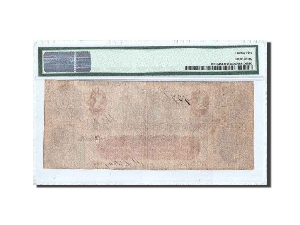 Banconote, Stati Uniti, 10 Dollars, 1861, 1861-9-9, graded, PMG, 6008810-002, MB