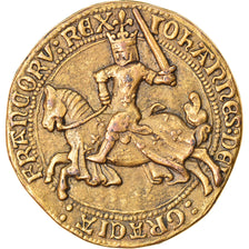 France, Jeton, Collection BP, Franc à Cheval, Jean Le Bon, History, SUP, Cuivre