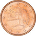 San Marino, 5 Euro Cent, 2004, Rome, MS(64), Copper Plated Steel, KM:442