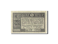Billete, 1 Krone, 1919, Polonia, 1919, UNC