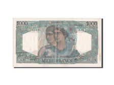 Banknote, France, 1000 Francs, 1945, 1945-7-12, AU(55-58), Fayette:41.6, KM:130a