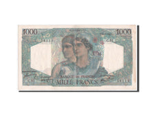 Banknote, France, 1000 Francs, 1945, 1945-7-12, AU(50-53), Fayette:41.6, KM:130a