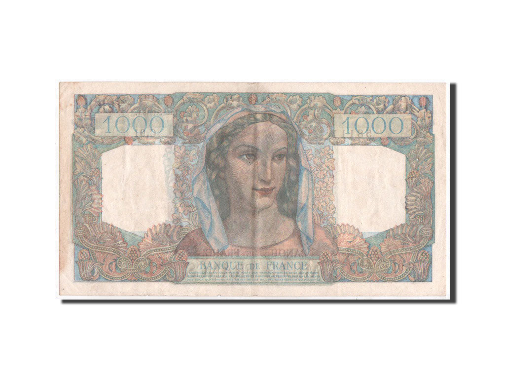 Biljet, Frankrijk, 1000 Francs, 1945, 1945-7-12, TTB+, Fayette:41.6, KM:130a