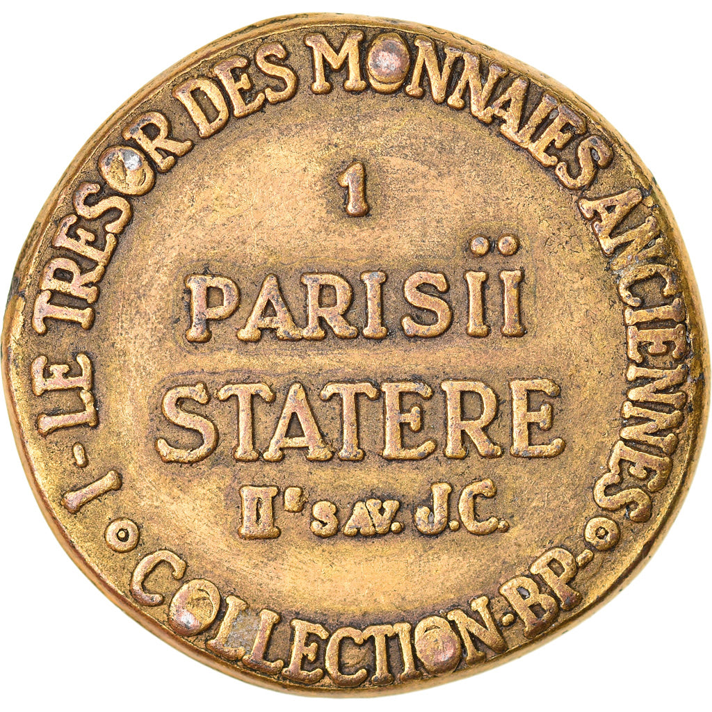 France, Jeton, Collection BP, Statère Parisii, History, SUP, Cuivre