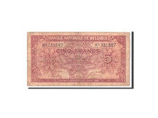 Belgium, 5 Francs-1 Belga, 1943, KM:121