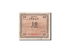 Italy, Allied Military Currency, 10 Lire, 1943, KM:M13b