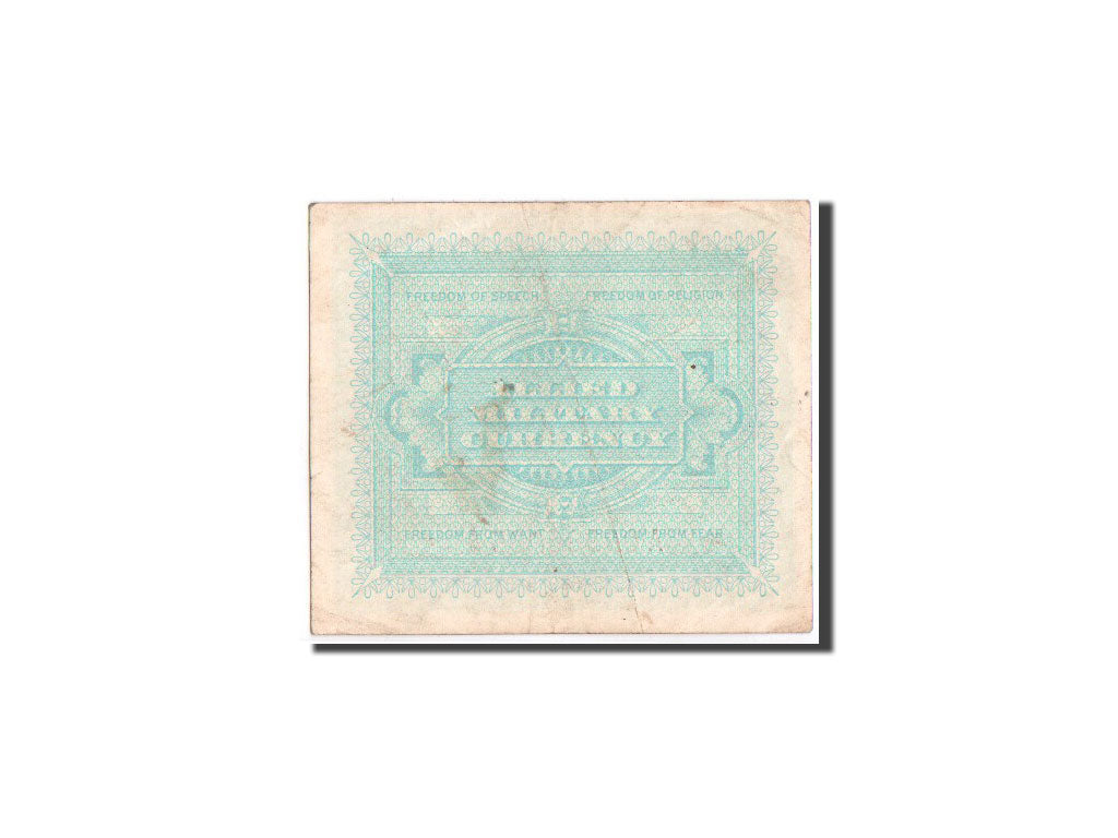 Italy, Allied Military Currency, 5 Lire, 1943, KM:M12b