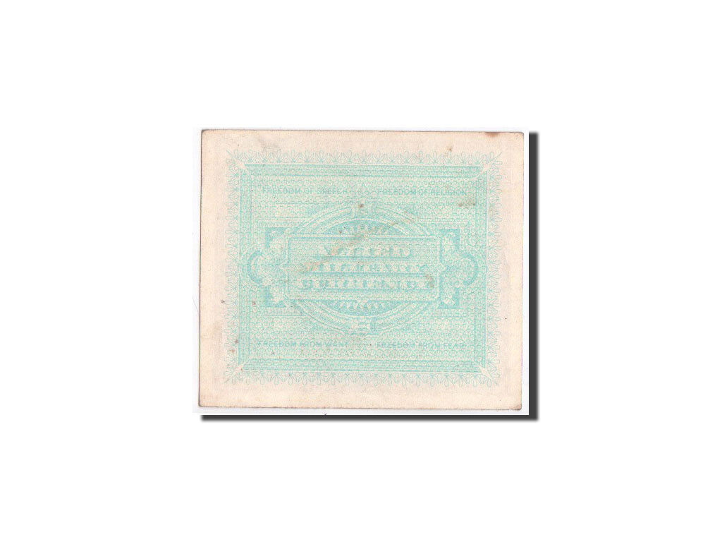 Italie, Emission des alliés, 2 Lire, 1943, KM:M11a