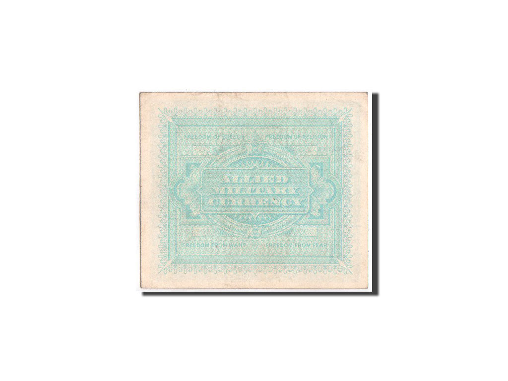 Italy, Allied Military Currency, 1 Lira, 1943, KM:M10b
