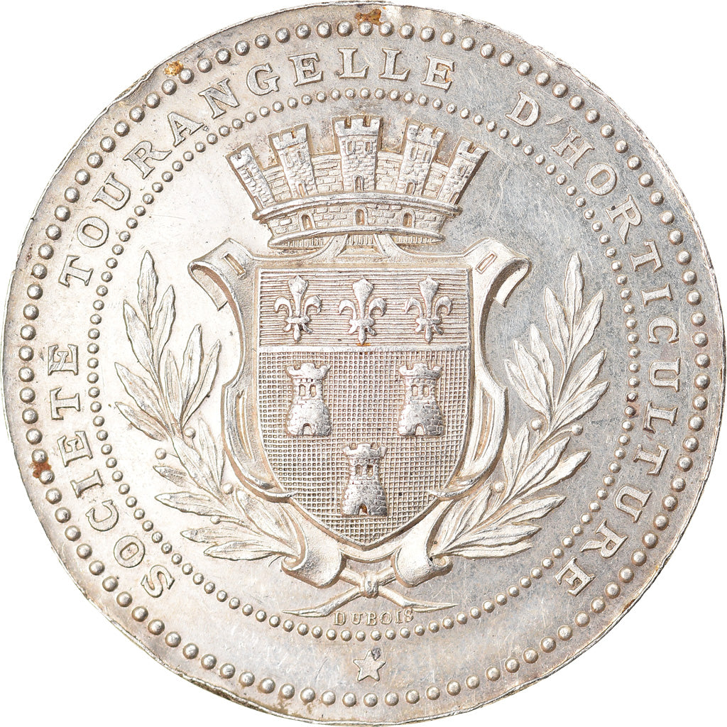 France, Médaille, Société Tourangelle d'Horticulture, Tours, Dubois, SUP