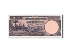 Banknot, FRANCUSKIE INDOCHINY, 10 Piastres, 1946, Undated, KM:80s, UNC(65-70)