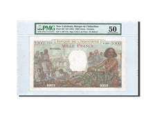 Banknote, New Caledonia, 1000 Francs, 1963, Undated, KM:43d, graded, PMG