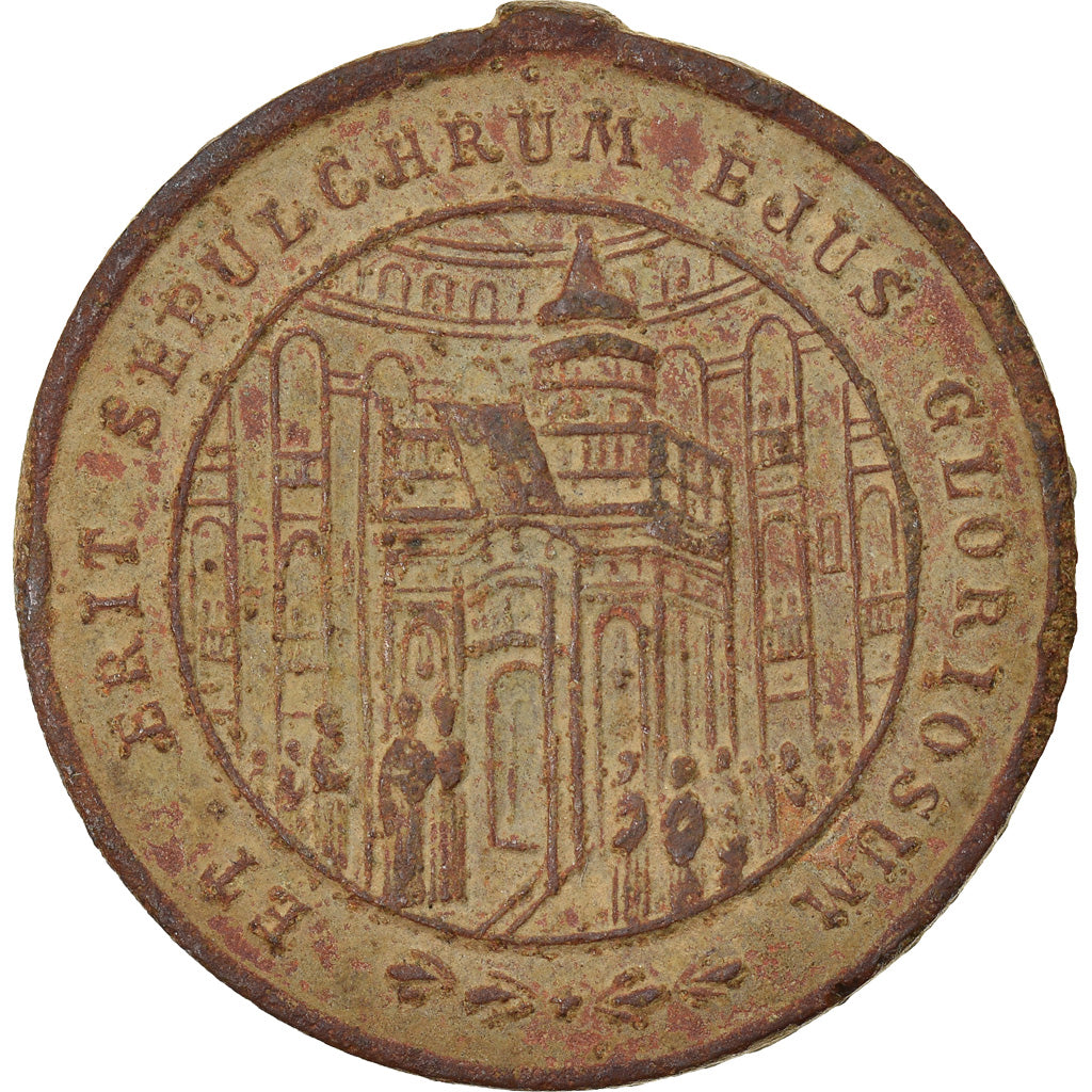 Vaticano, Medal, Erit Sepulchrum Ejus Gloriosum, Jérusalem, Crenças e