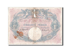 Geldschein, Frankreich, 50 Francs, 1923, 29.01.1923, SGE, Fayette:14.36, KM:64g