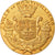 Frankreich, Medaille, Ville de Montvilliers, Geography, SS+, Gilt Bronze