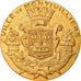 France, Medal, Ville de Montvilliers, Geography, AU(50-53), Gilt Bronze