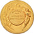 Frankreich, Medaille, Ville de Montvilliers, Geography, SS+, Gilt Bronze