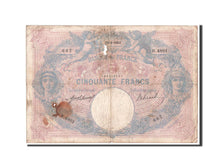 Francia, 50 Francs, 1913, KM:64e, 30.08.1913, B, Fayette:14.26
