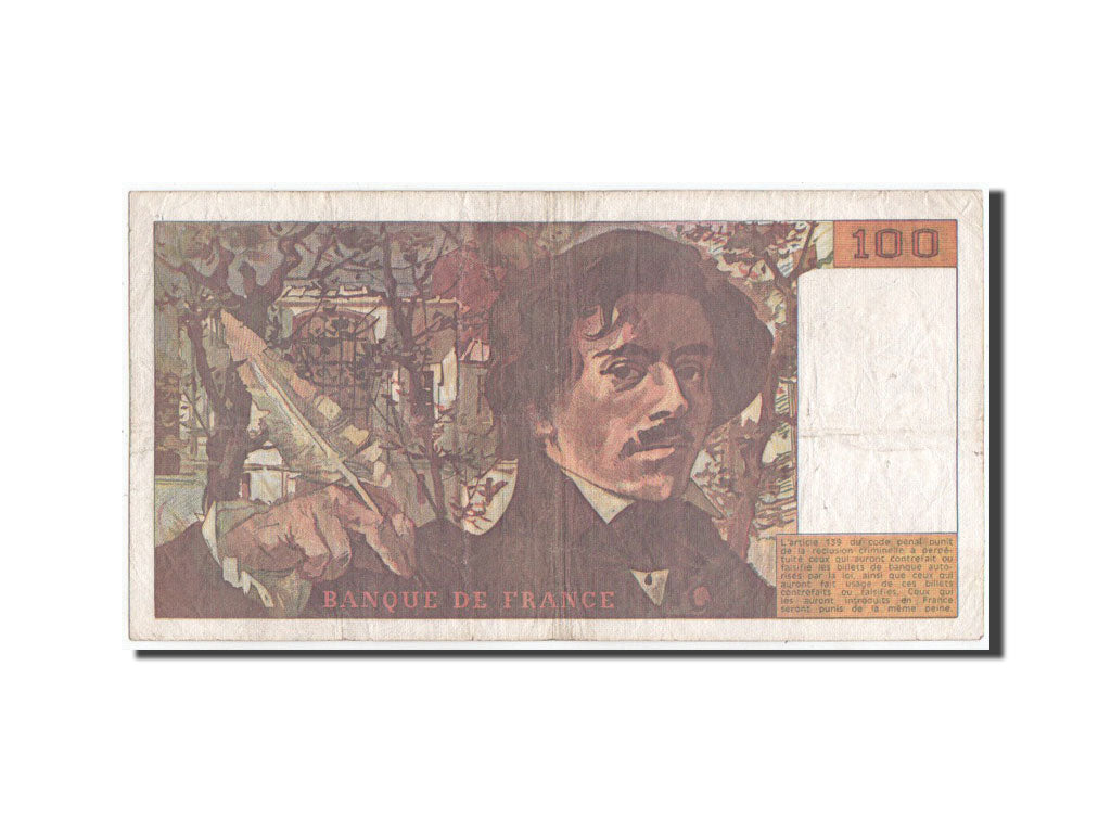 Billet, France, 100 Francs, 1990, 1990, TB+, Fayette:69bis.1a, KM:154d