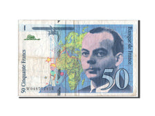 France, 50 Francs St-Exupery, 1999, KM:157Ad