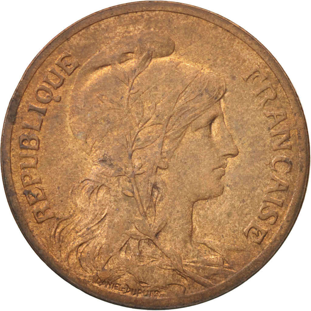 Coin, France, Dupuis, 5 Centimes, 1899, Paris, AU(55-58), Bronze, KM:842