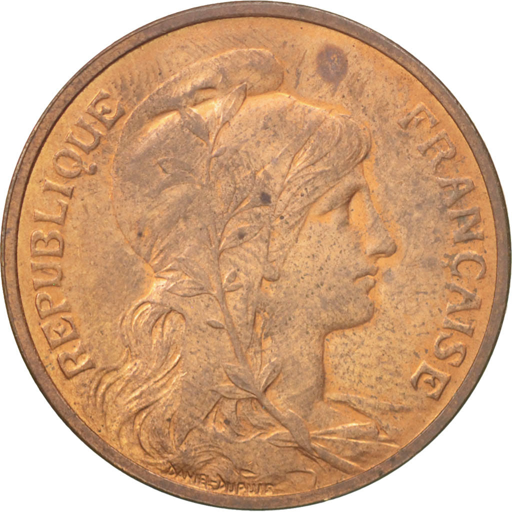 Coin, France, Dupuis, 5 Centimes, 1904, Paris, MS(60-62), Bronze, KM:842