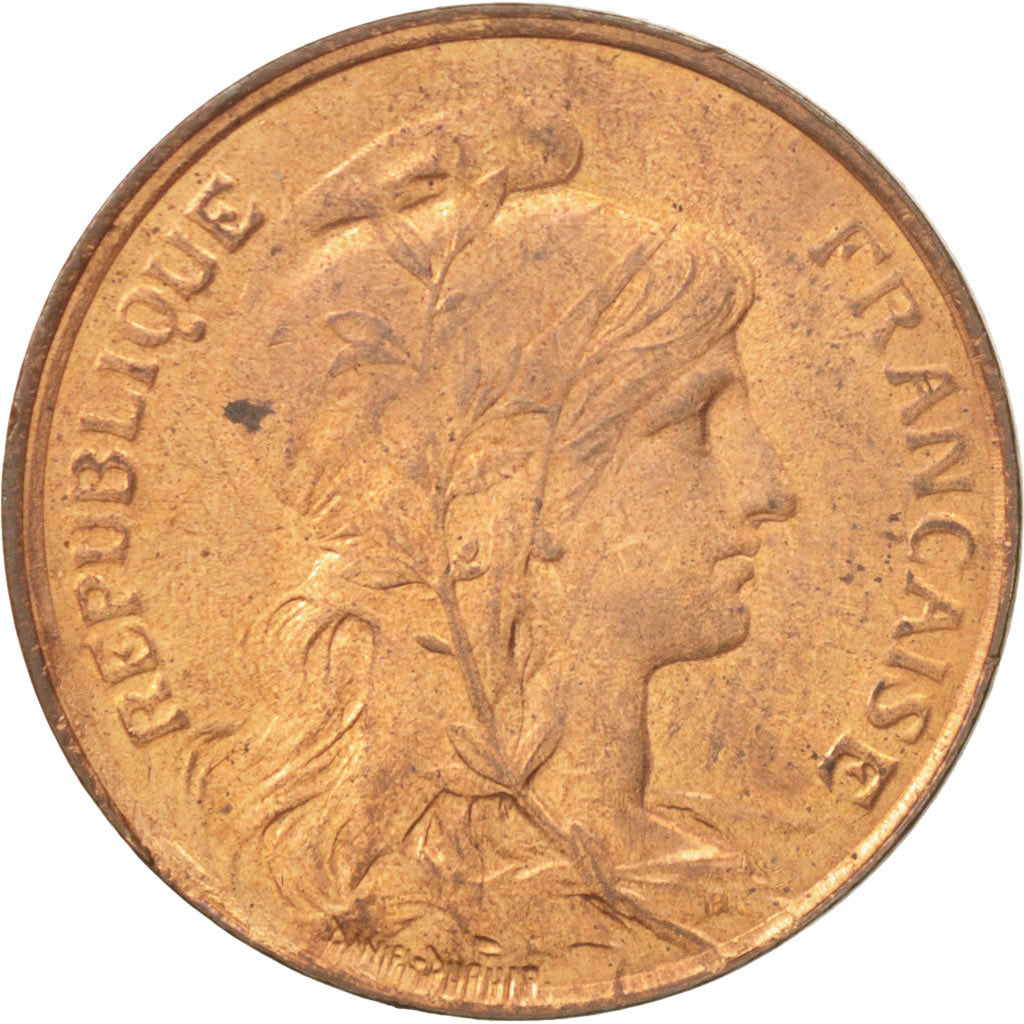 Coin, France, Dupuis, 5 Centimes, 1912, Paris, AU(55-58), Bronze, KM:842