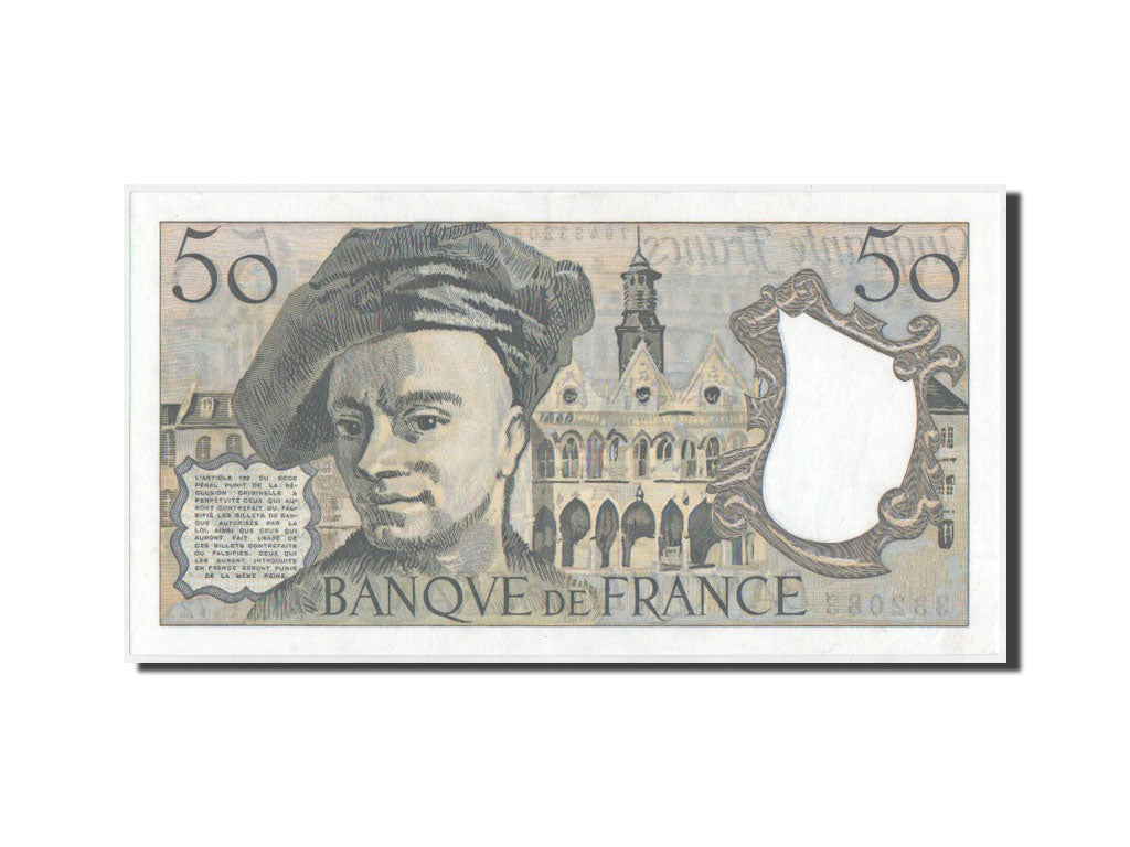 Banknote, France, 50 Francs, 1992, 1992, UNC(63), Fayette:67.18, KM:152f
