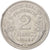 Coin, France, Morlon, 2 Francs, 1945, Beaumont - Le Roger, EF(40-45), Aluminum