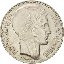 Munten, Frankrijk, Turin, 20 Francs, 1933, Paris, PR, Zilver, KM:879