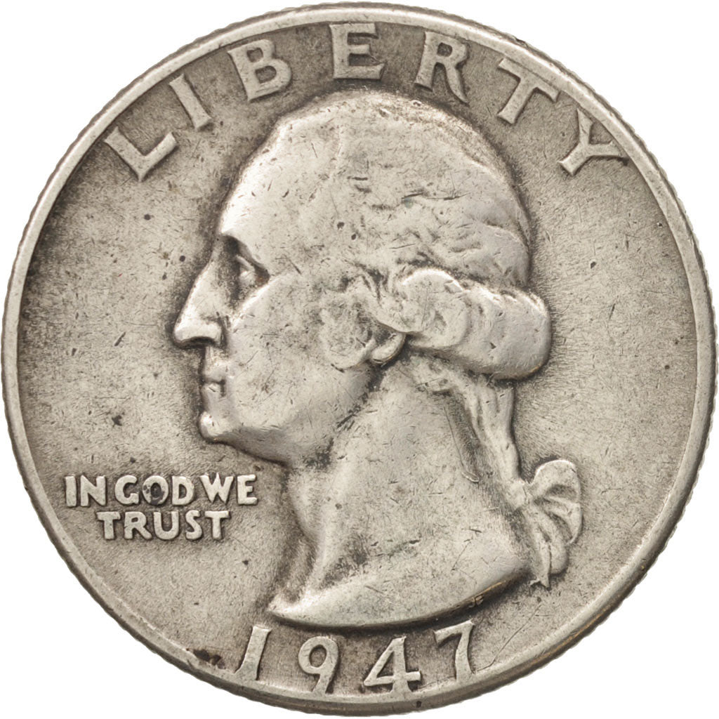 United States, Washington Quarter, Quarter, 1947, U.S. Mint, Denver, EF(40-45)