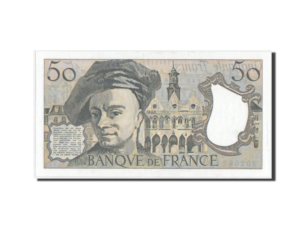Banknote, France, 50 Francs, 1992, 1992, UNC(63), Fayette:67.18, KM:152f