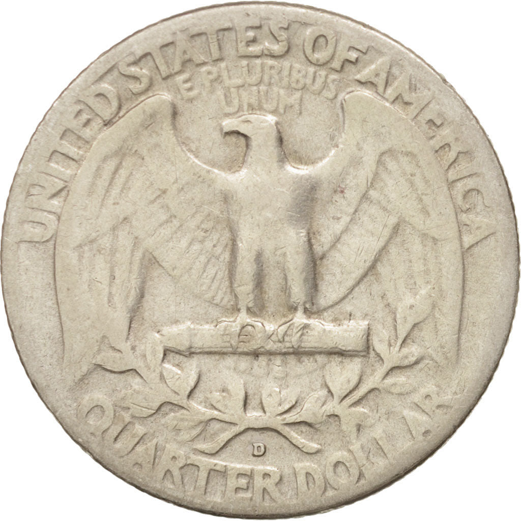United States, Washington Quarter, Quarter, 1948, U.S. Mint, Denver, VF(20-25)