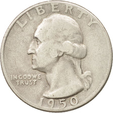 United States, Washington Quarter, Quarter, 1950, U.S. Mint, Denver, VF(30-35)